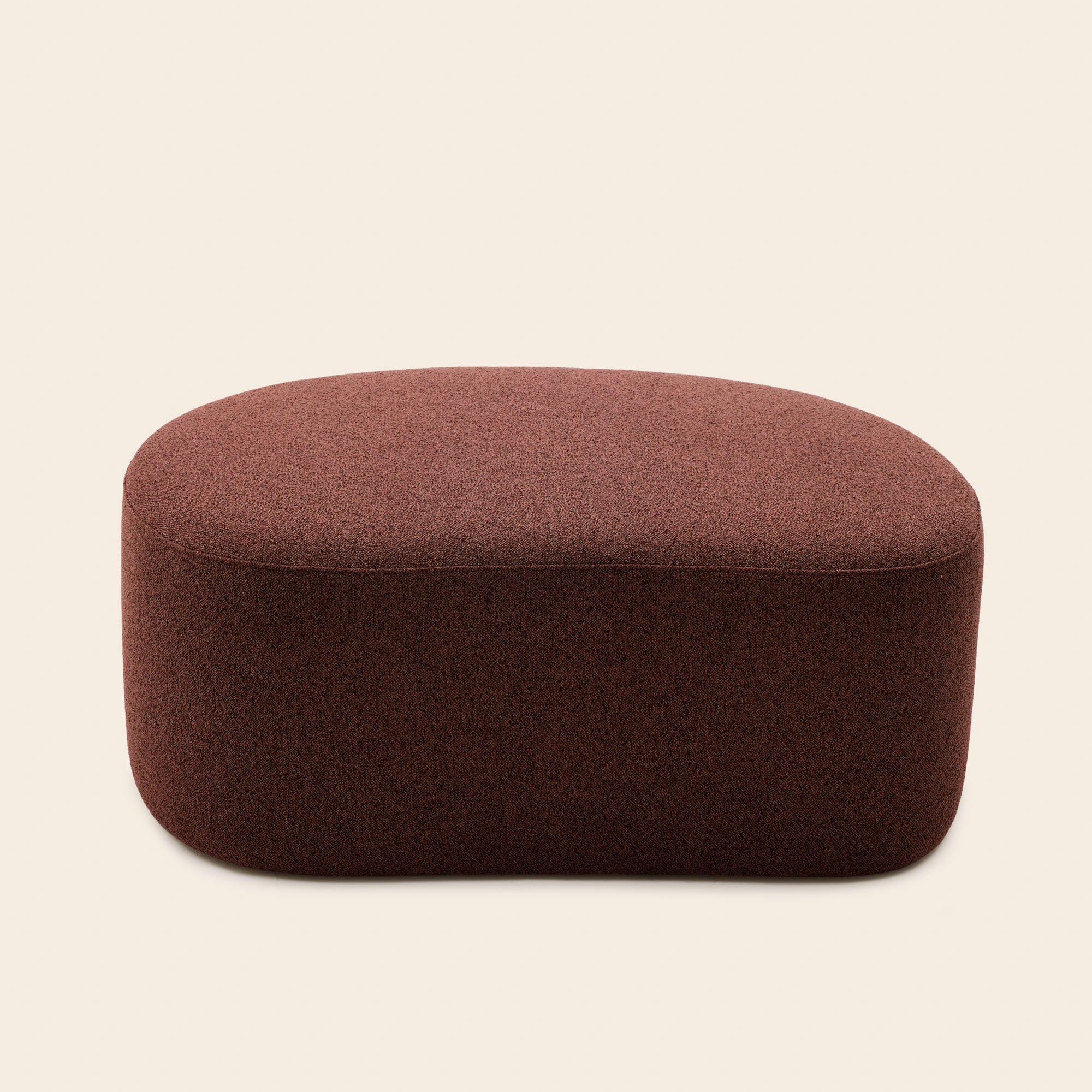 Pouf JULIKA glory rouille