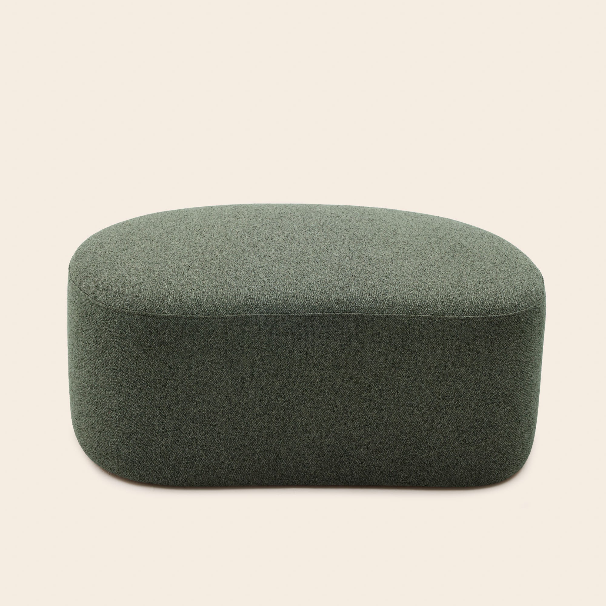 Pouf JULIKA glory vert forêt