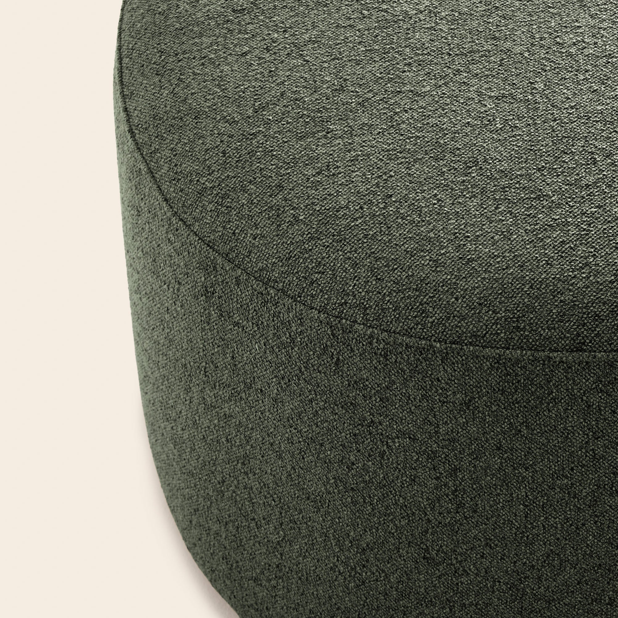 Pouf JULIKA glory vert forêt