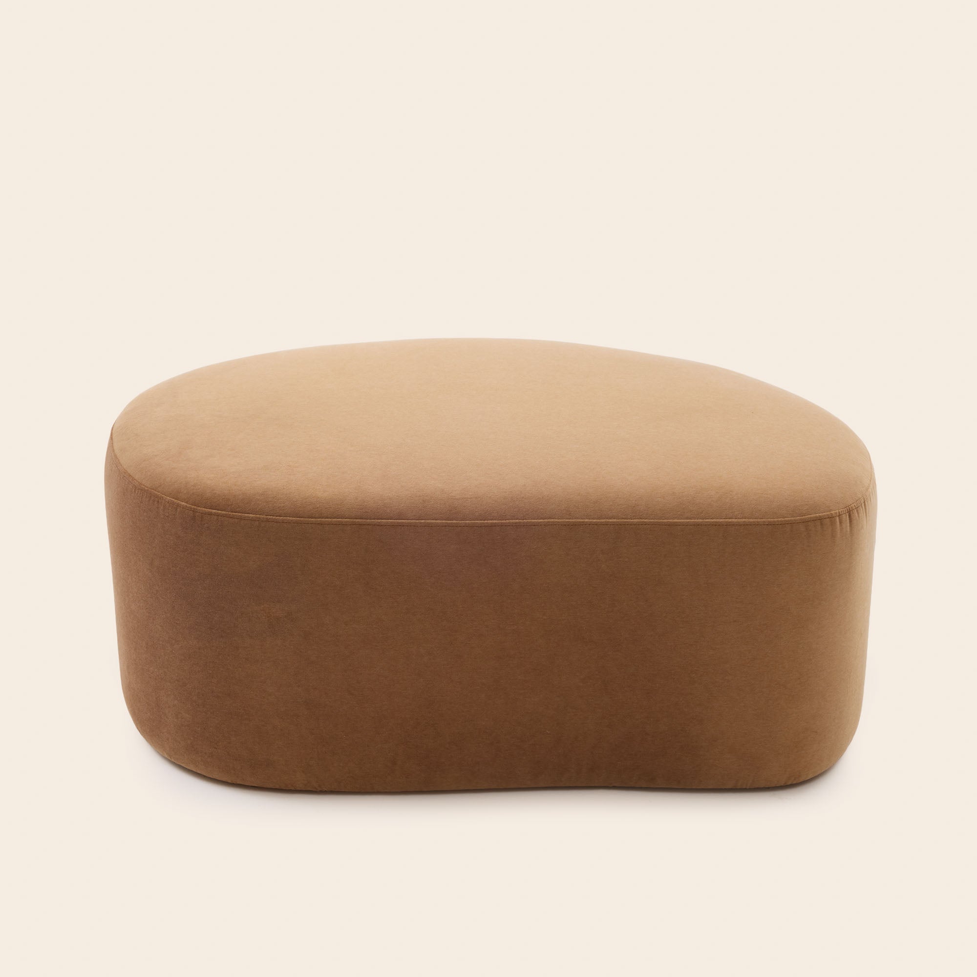 Pouf JULIKA opal caramel