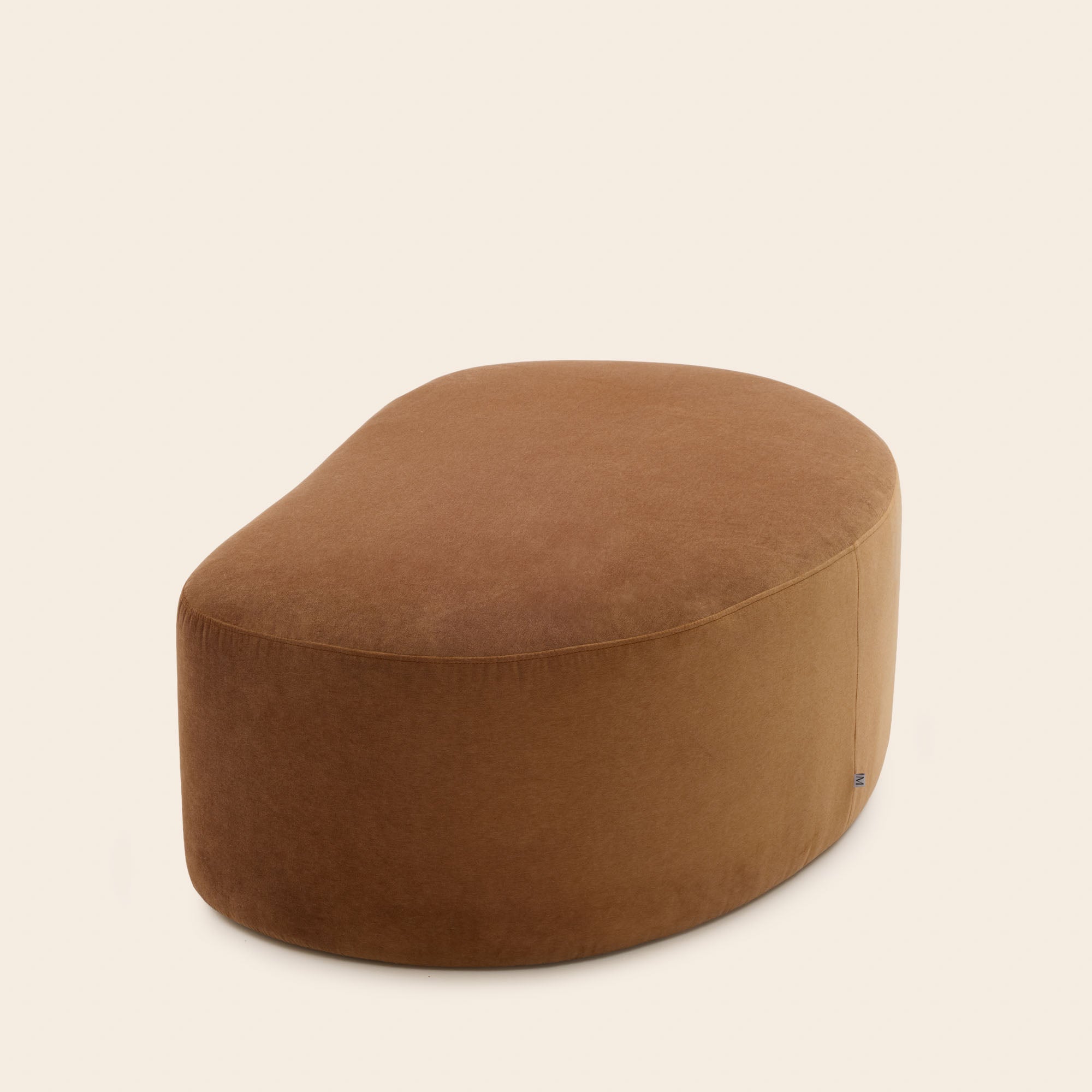 Pouf JULIKA opal caramel
