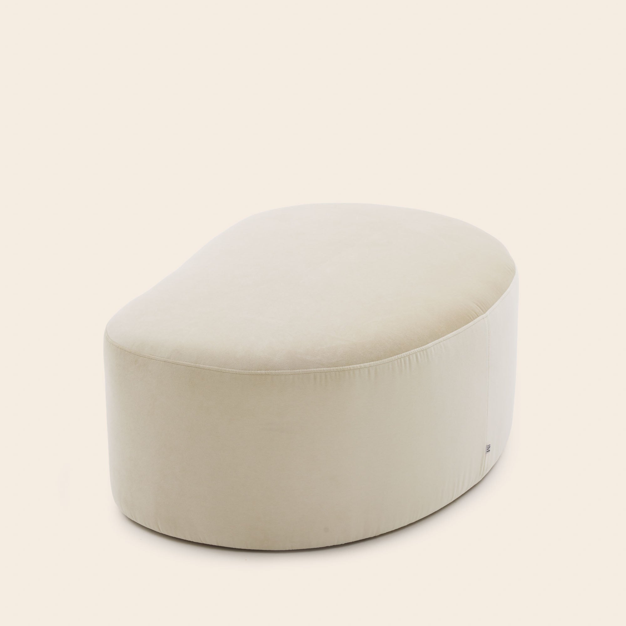 Pouf JULIKA opal sable doux