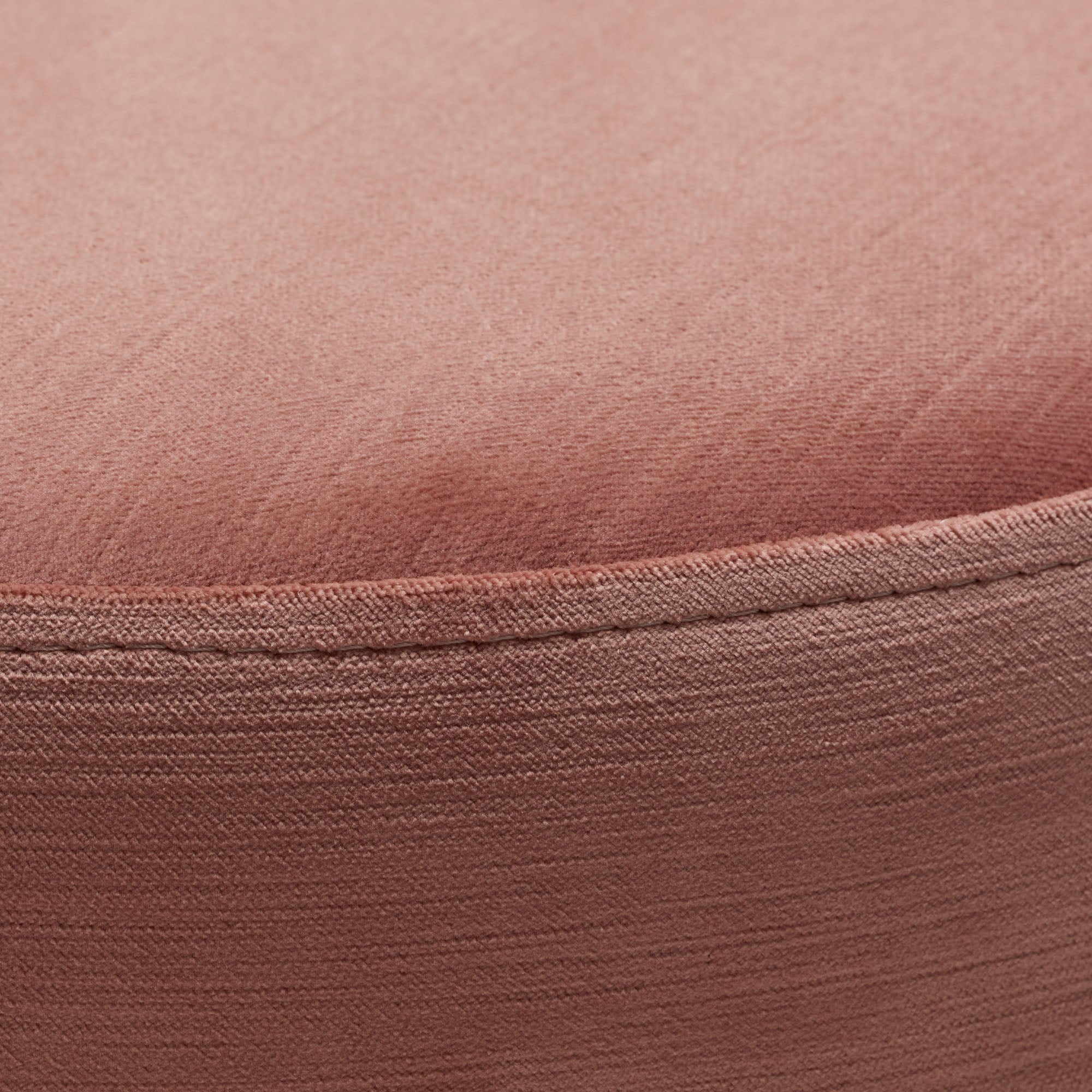 Pouf POPPIE pêche rosé