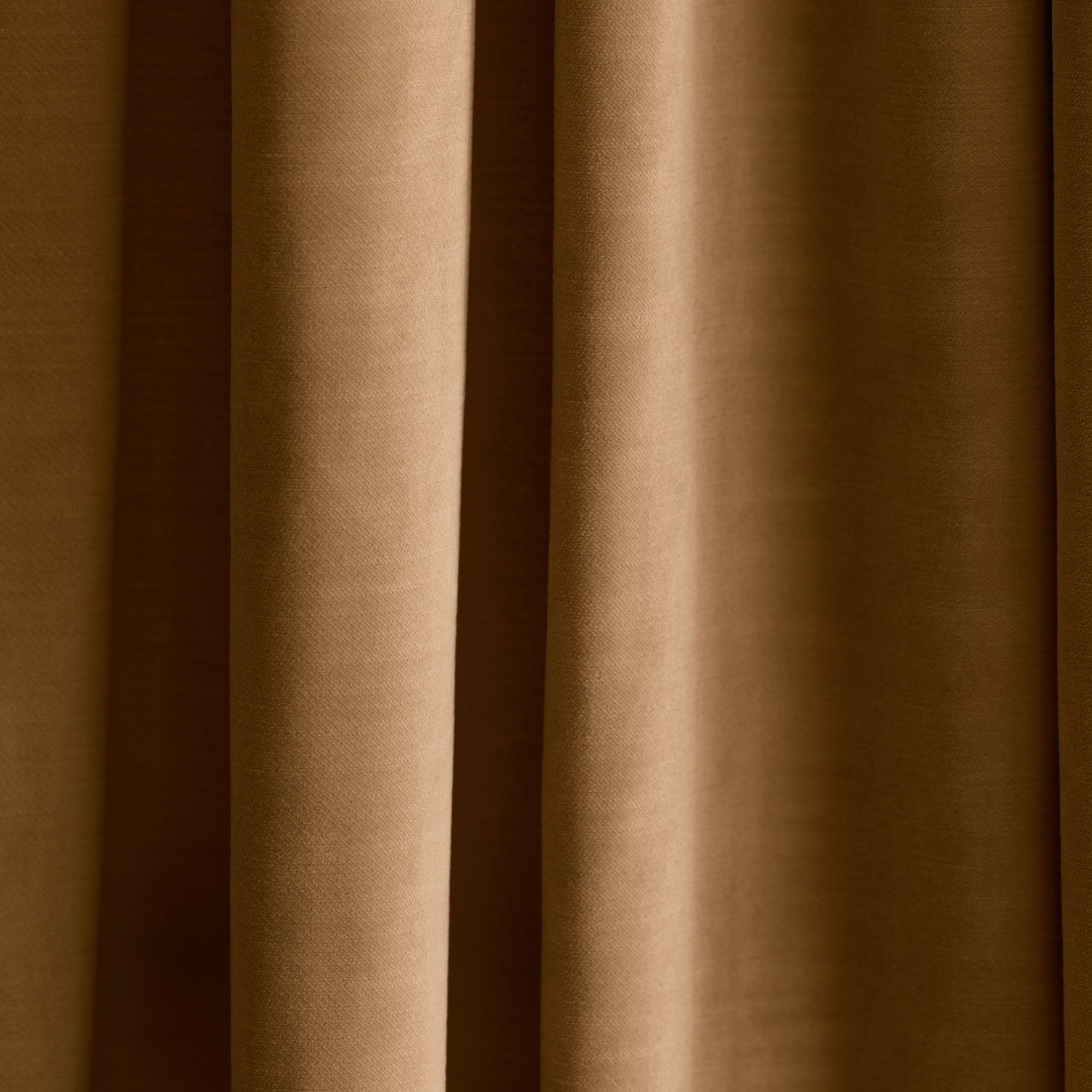 Rideau à galon fronceur DALILA camel doré