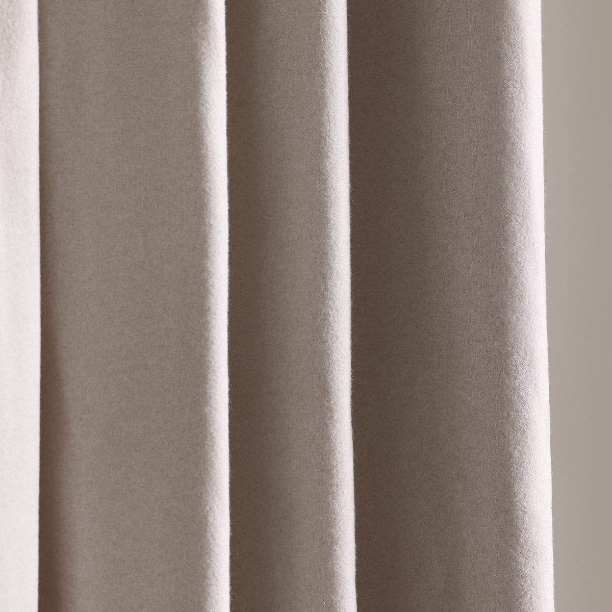Rideau à galon fronceur OXANCE beige chiné