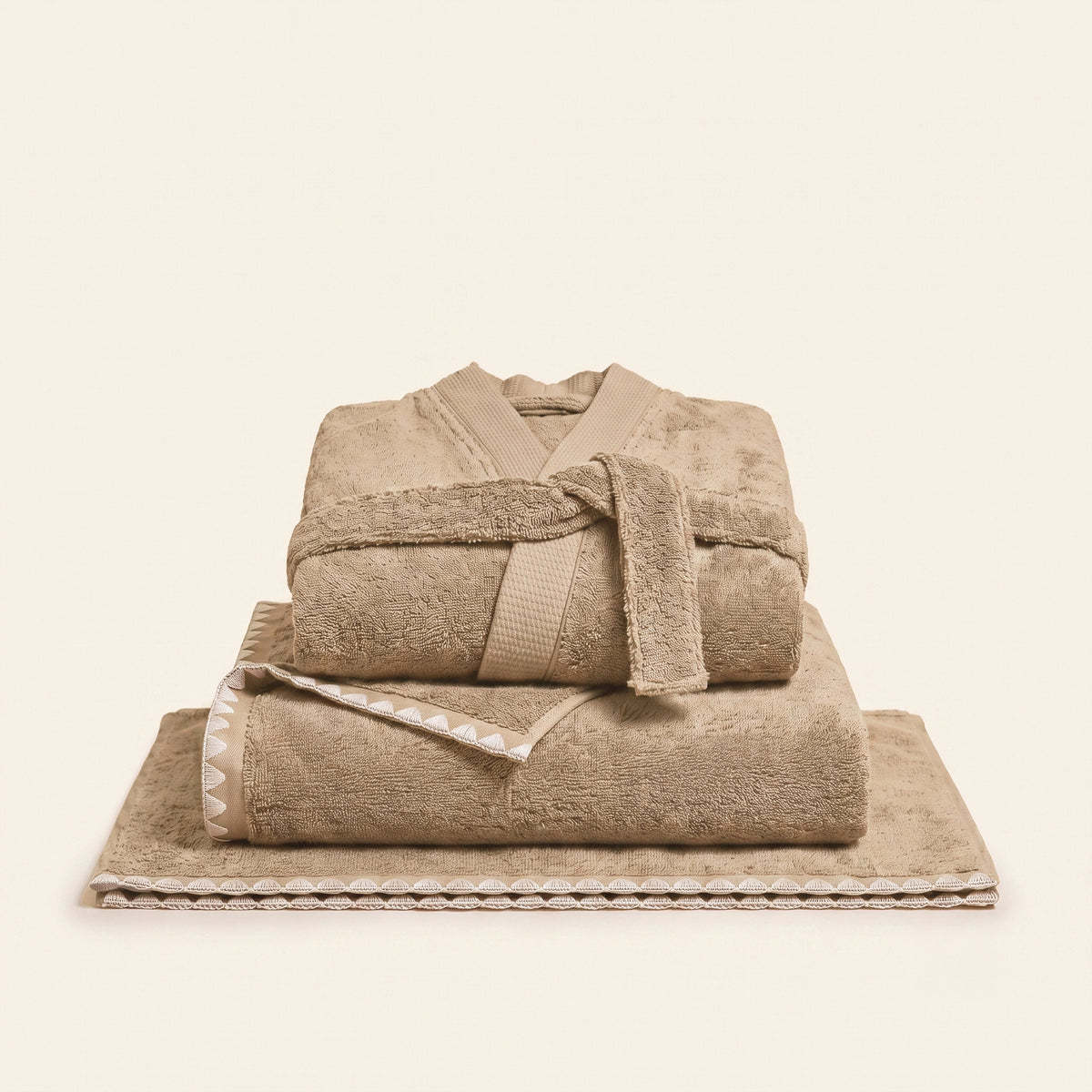 La Sortie de Bain NERYDA beige lin