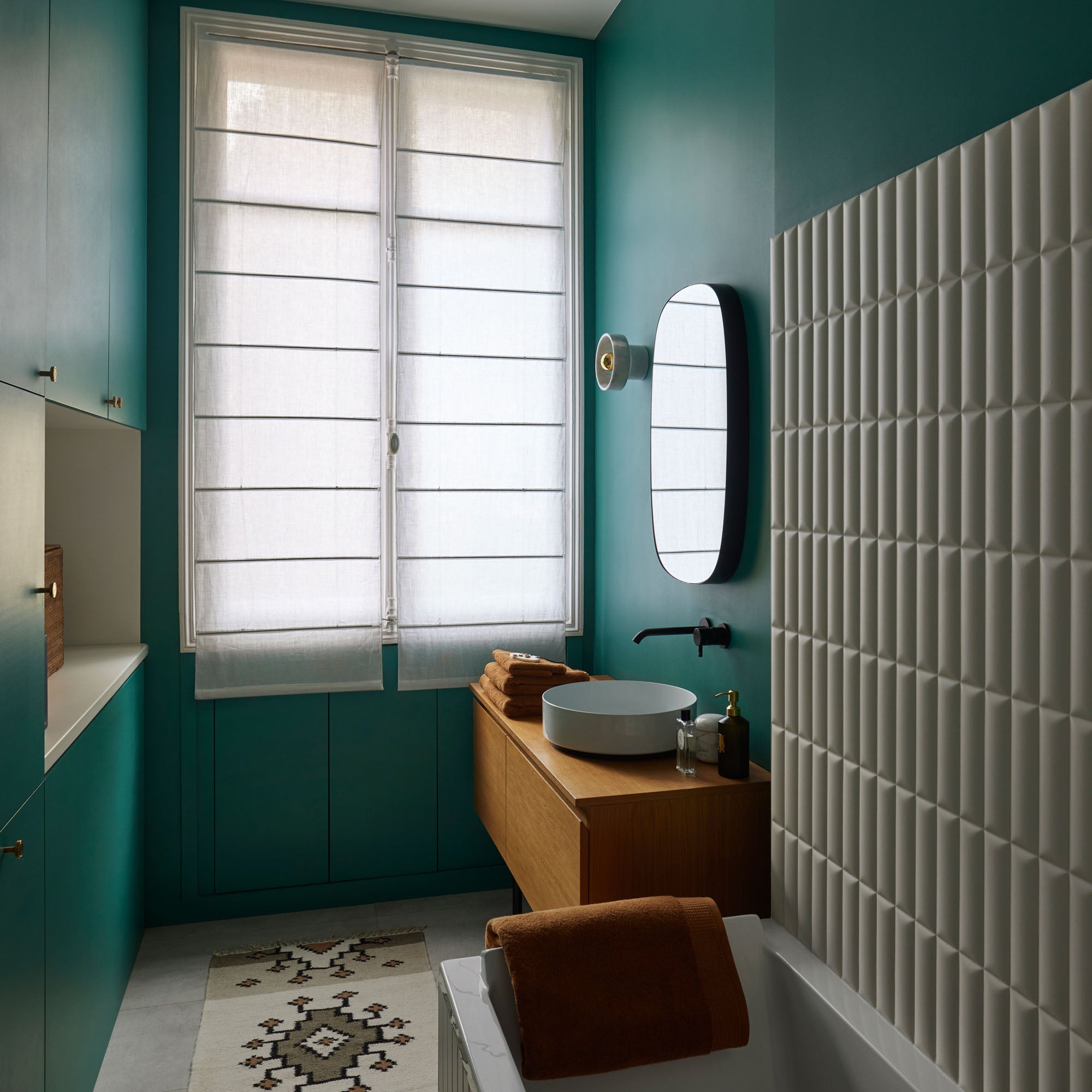 Store bateau CARLINA blanc pur