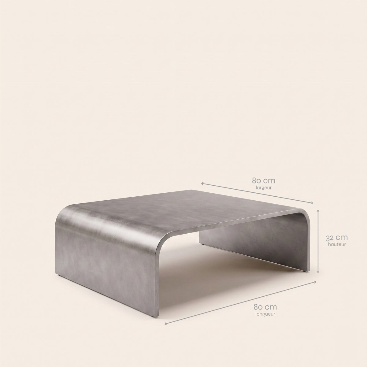 Table basse TALIKA canon de fusil