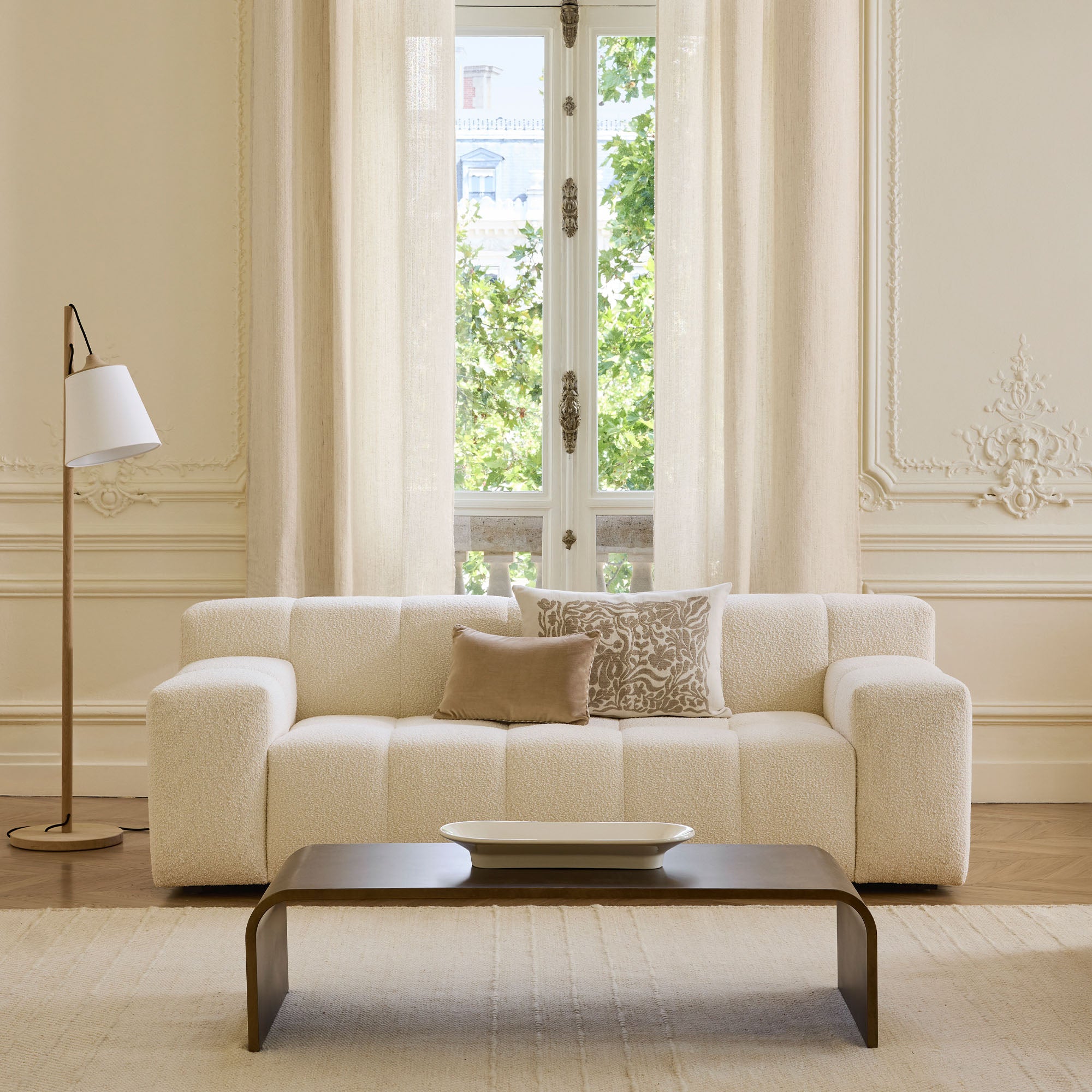 TALIKA brass coffee table