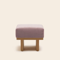 Tabouret ANCA dalila nacre rose