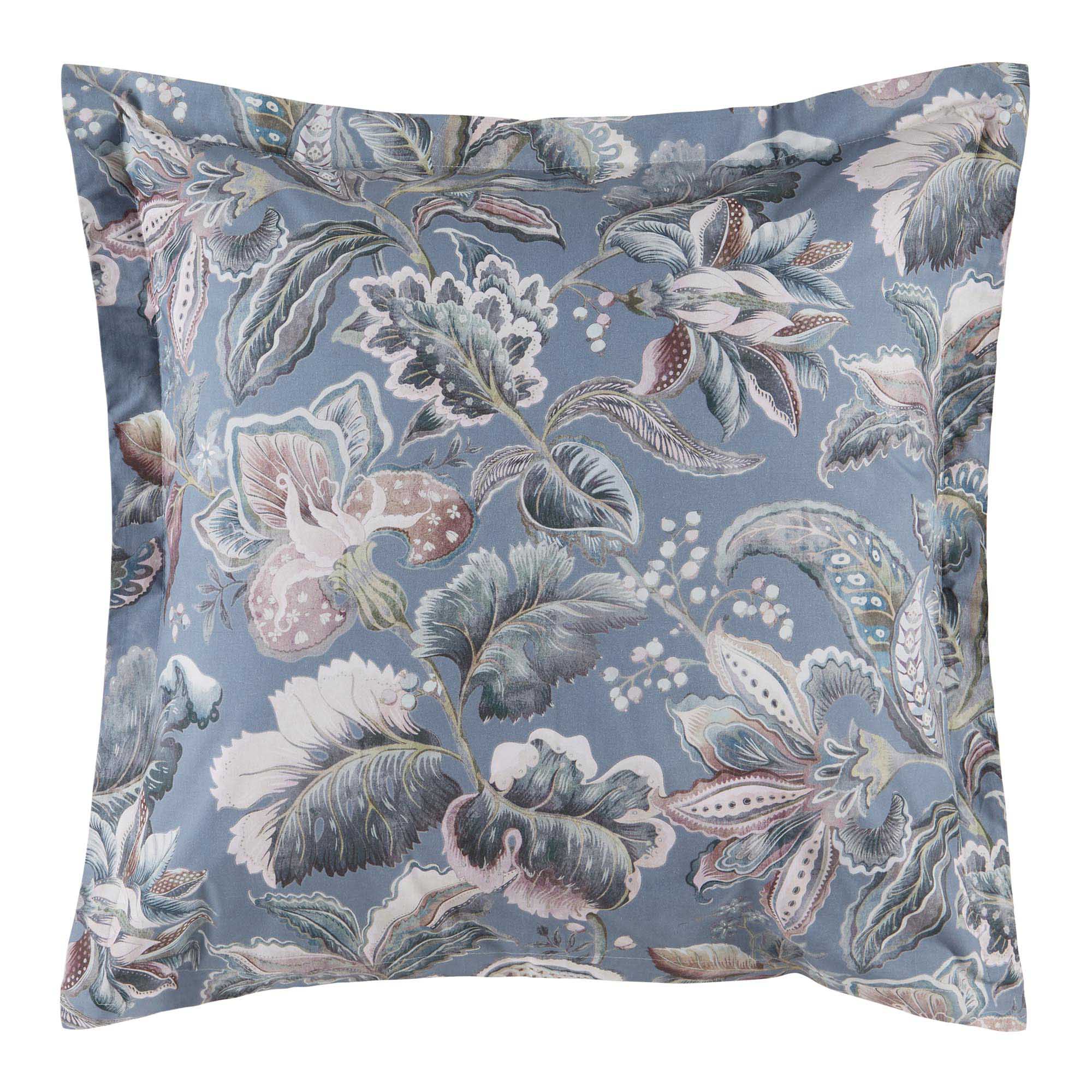 Taie d'oreiller AVA bleu multicolore