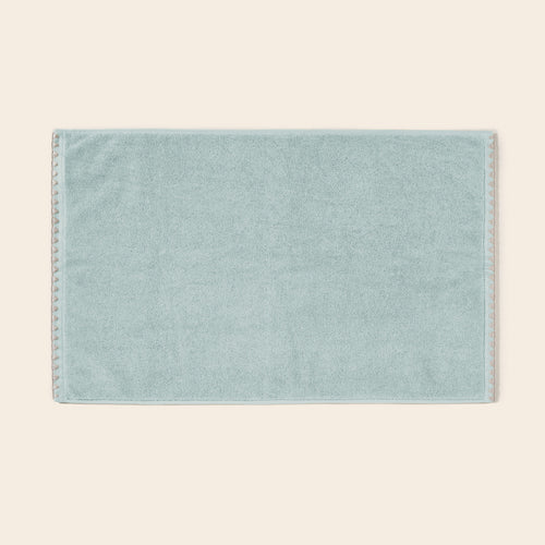 Madura - NERYDA Celadon and Beige Bath Mat
