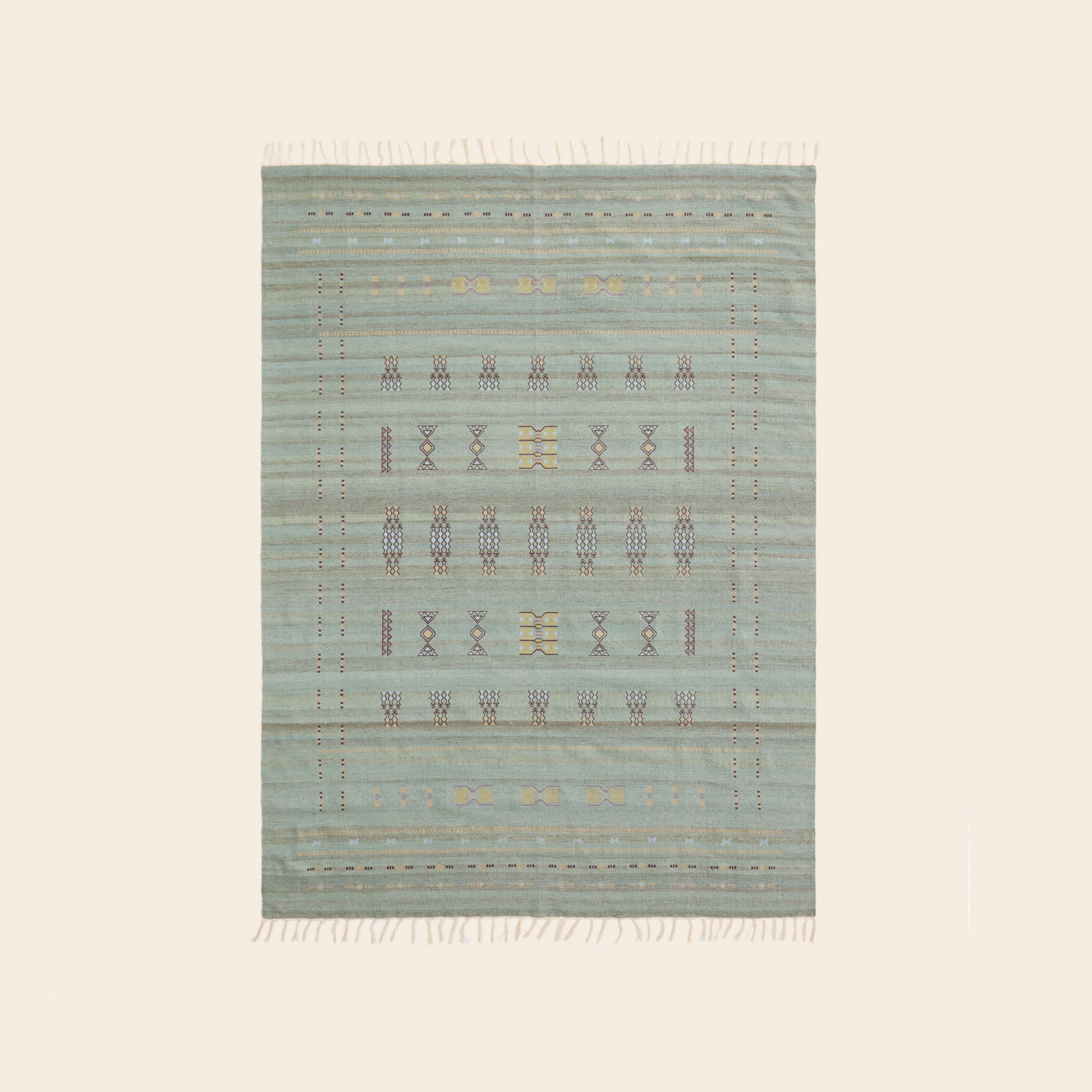 Tapis de sol ARSALANE vert de gris