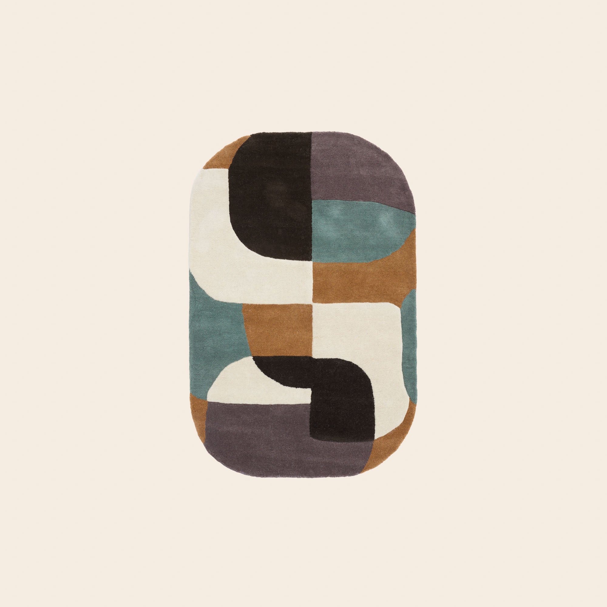 Tapis de sol ANDREÏ multicouleur