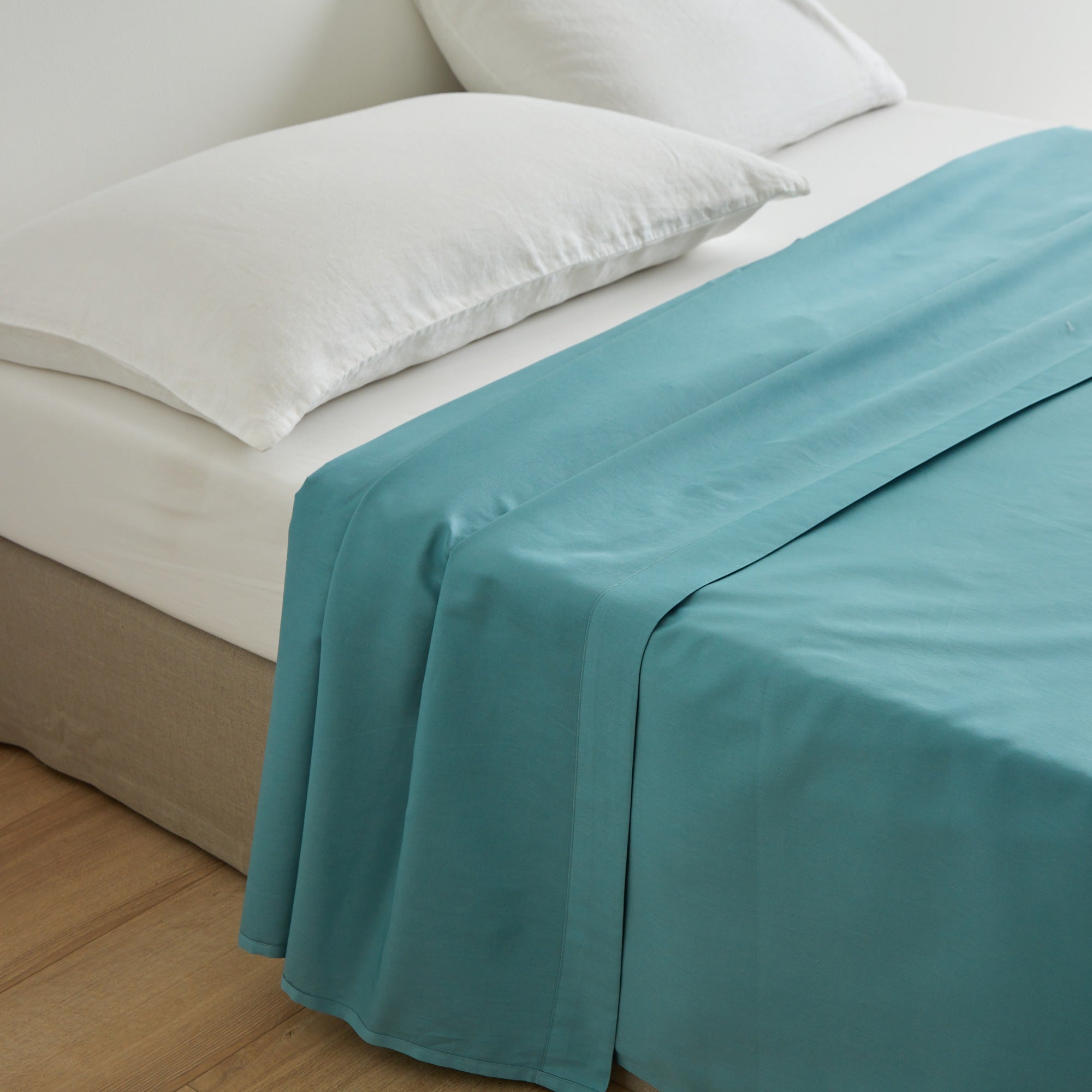 Drap plat AURORE vert