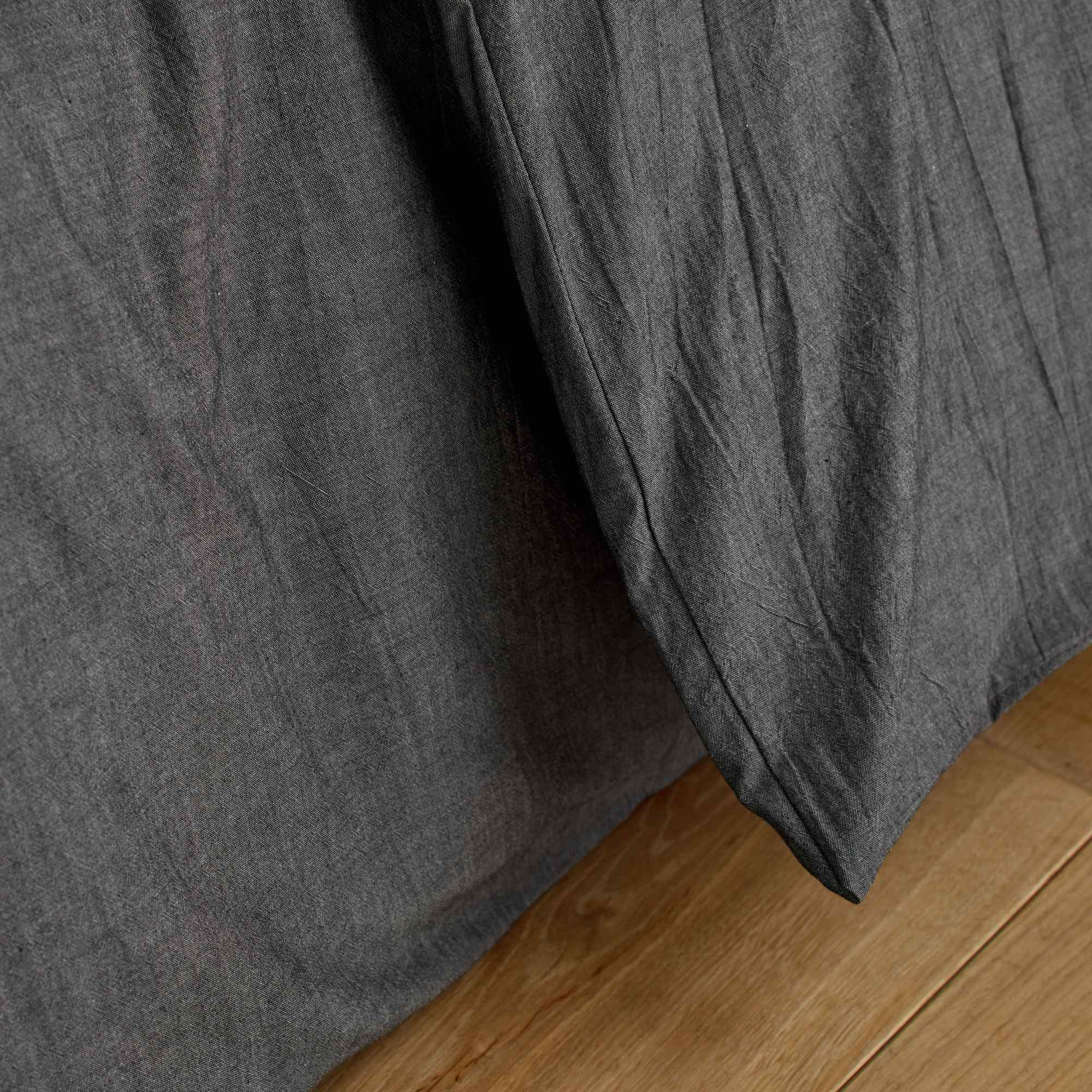 Housse de couette LIAM gris anthracite