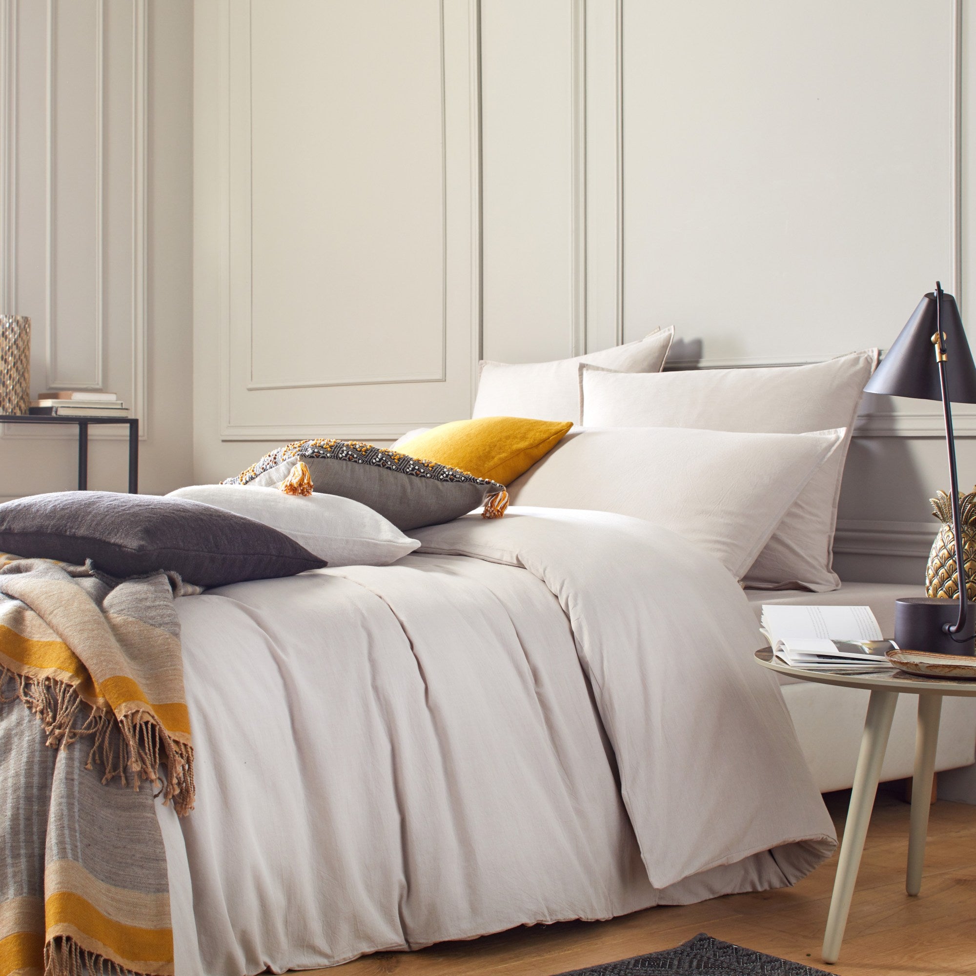 Housse de couette LIAM beige