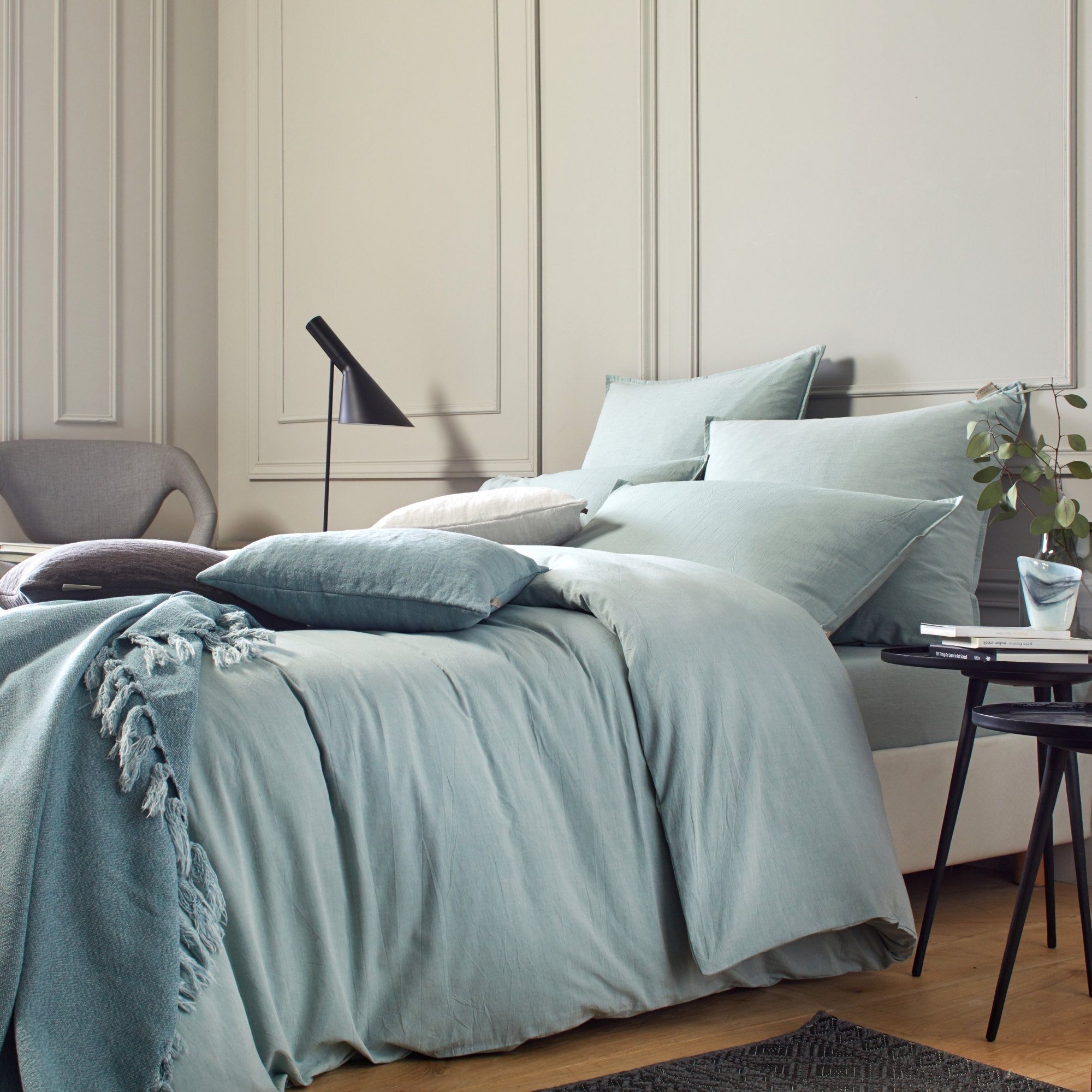 Housse de couette LIAM vert