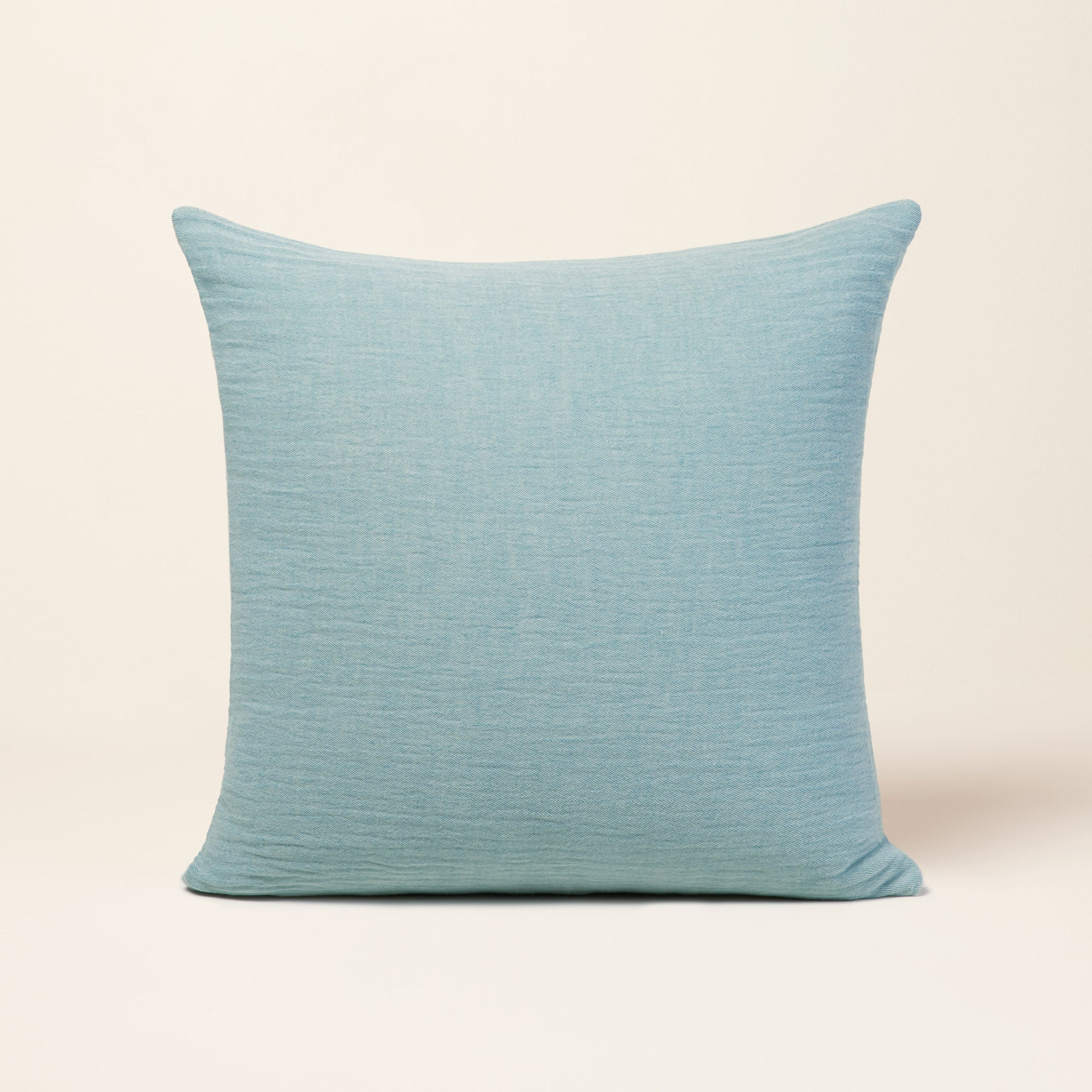Housse de coussin CINTA aigue-marine