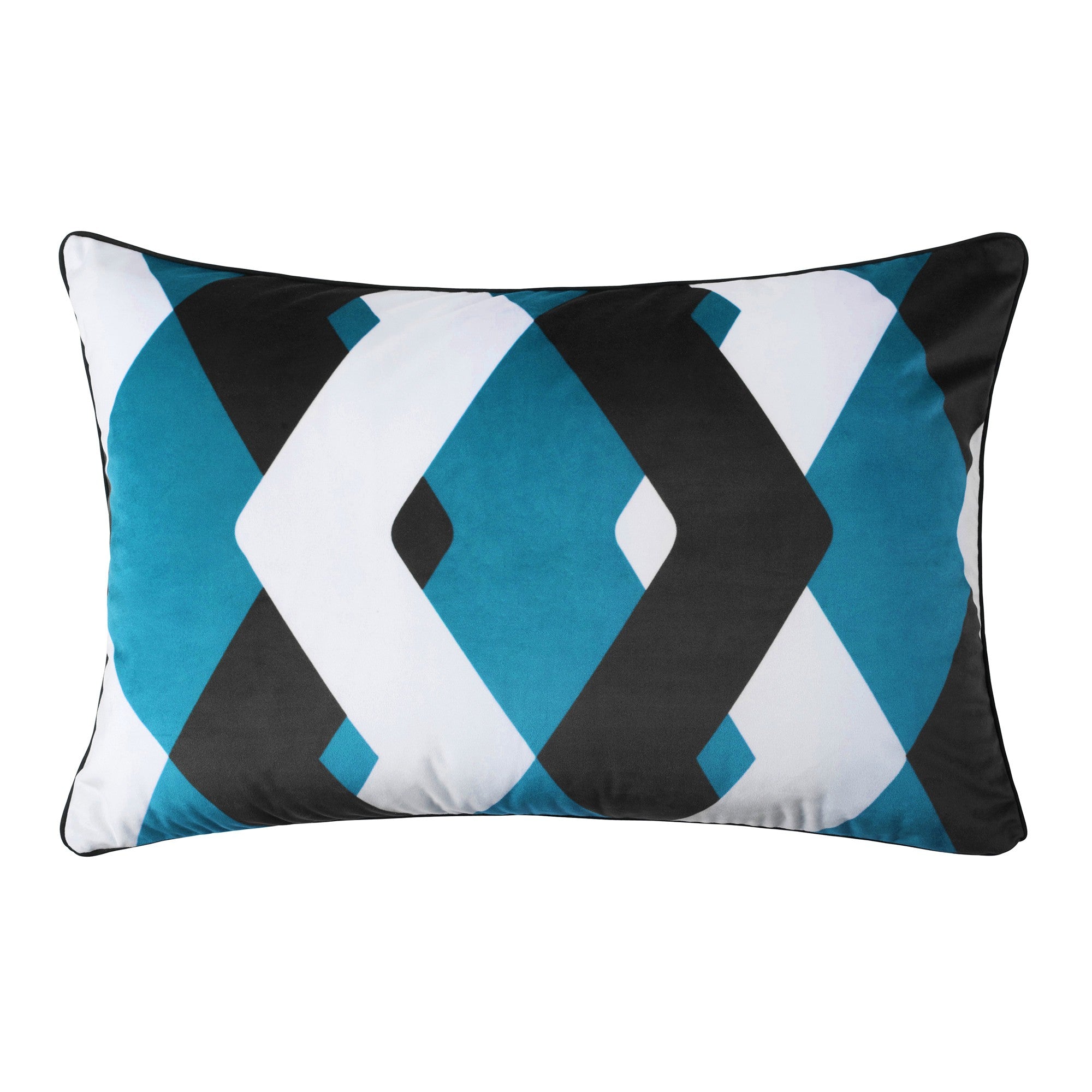Housse de coussin GIANNI pétrole