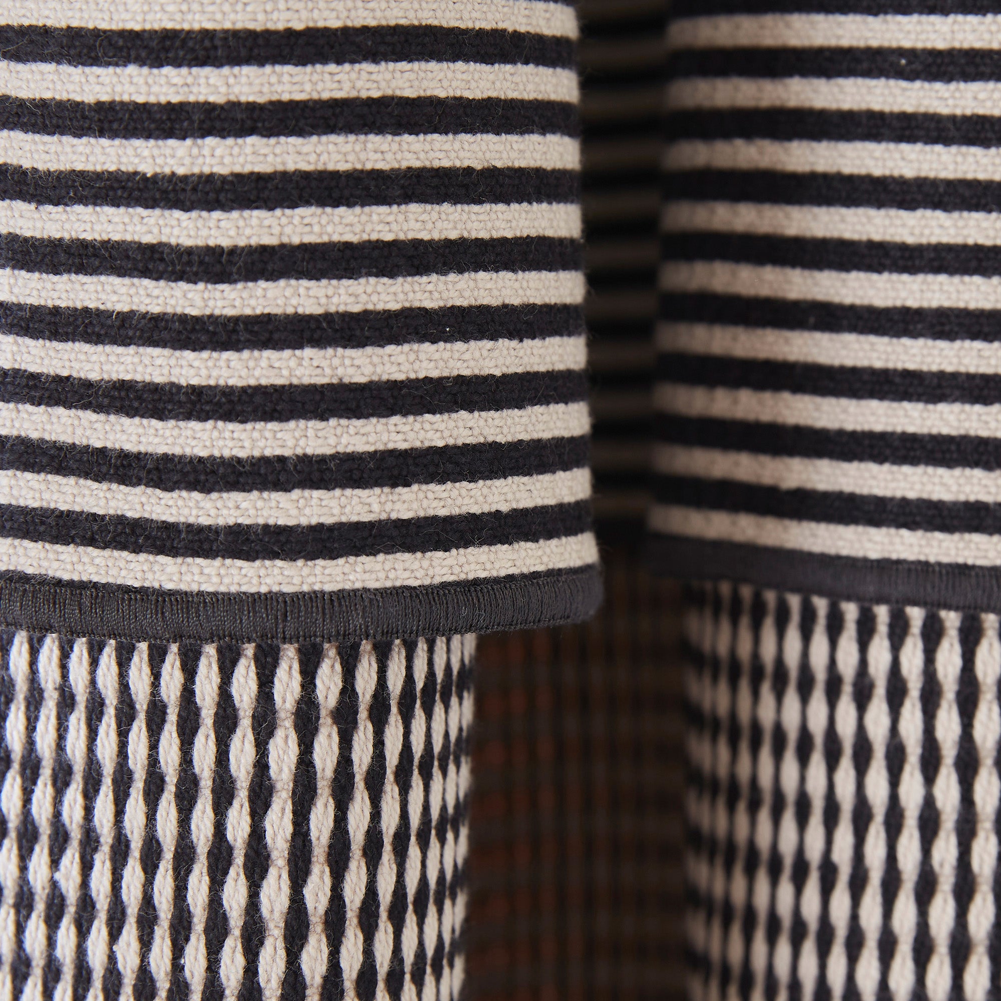 Panneau DONNIE naturel et noir