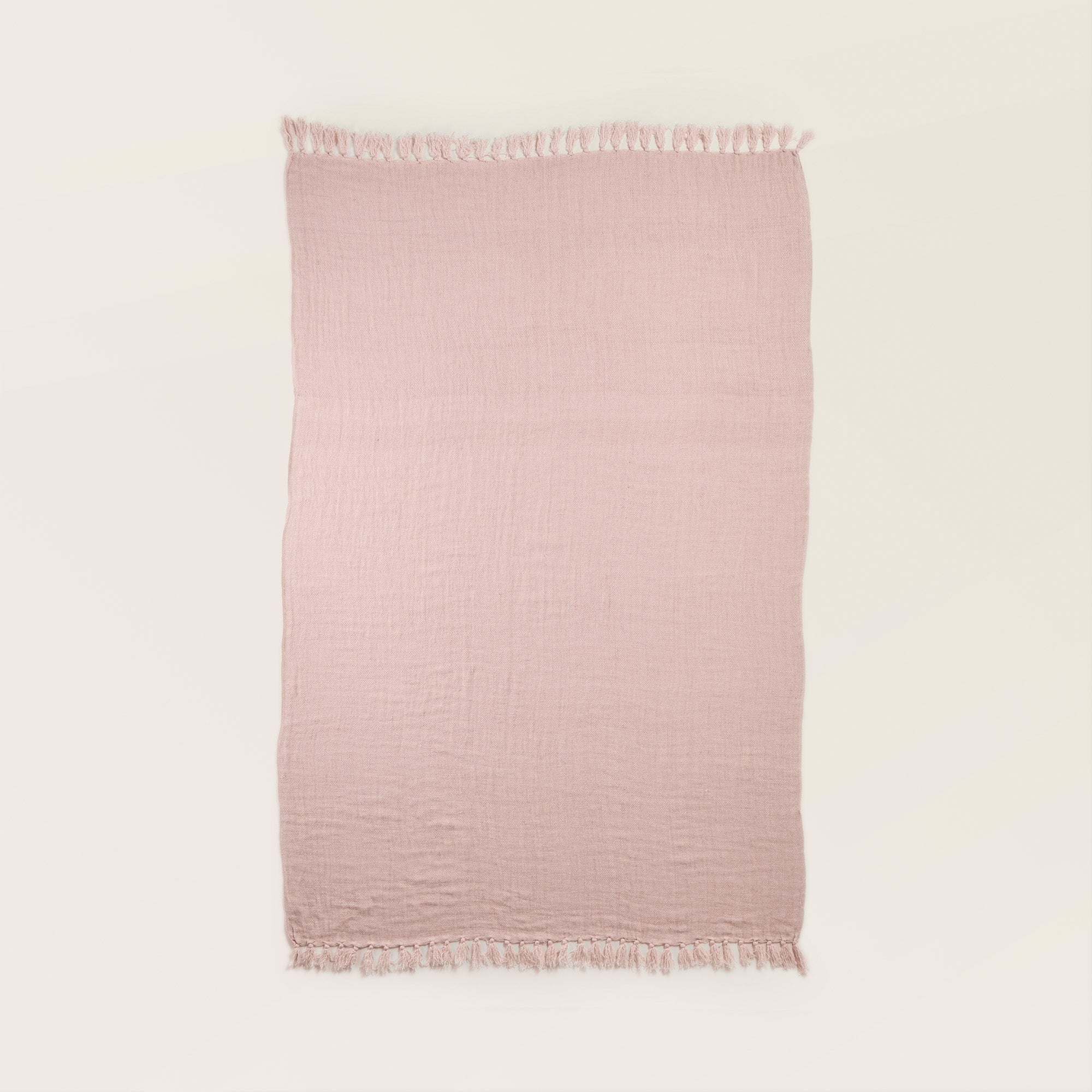 Plaid NOA rose poudré