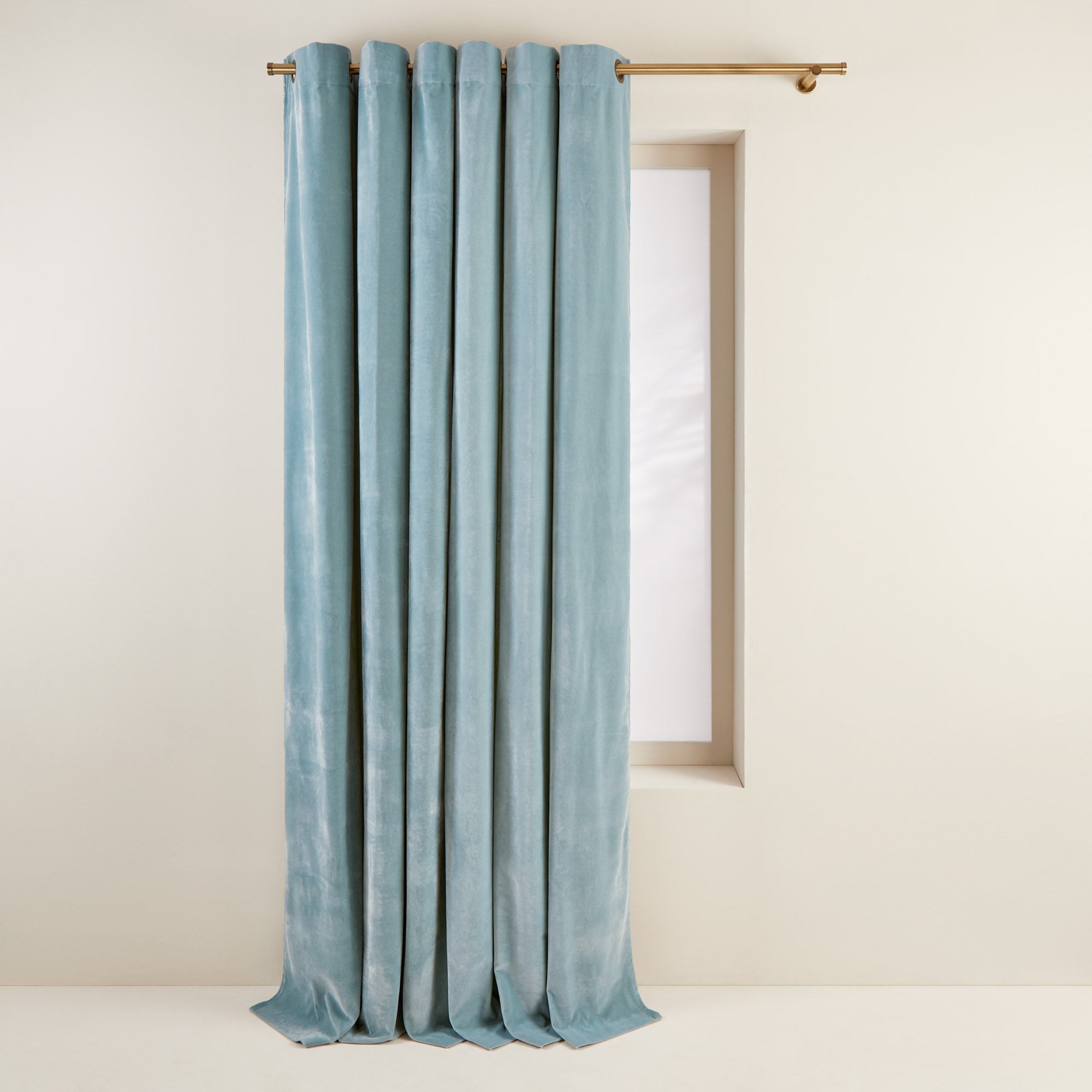 DARIO topaz gold eyelet curtain