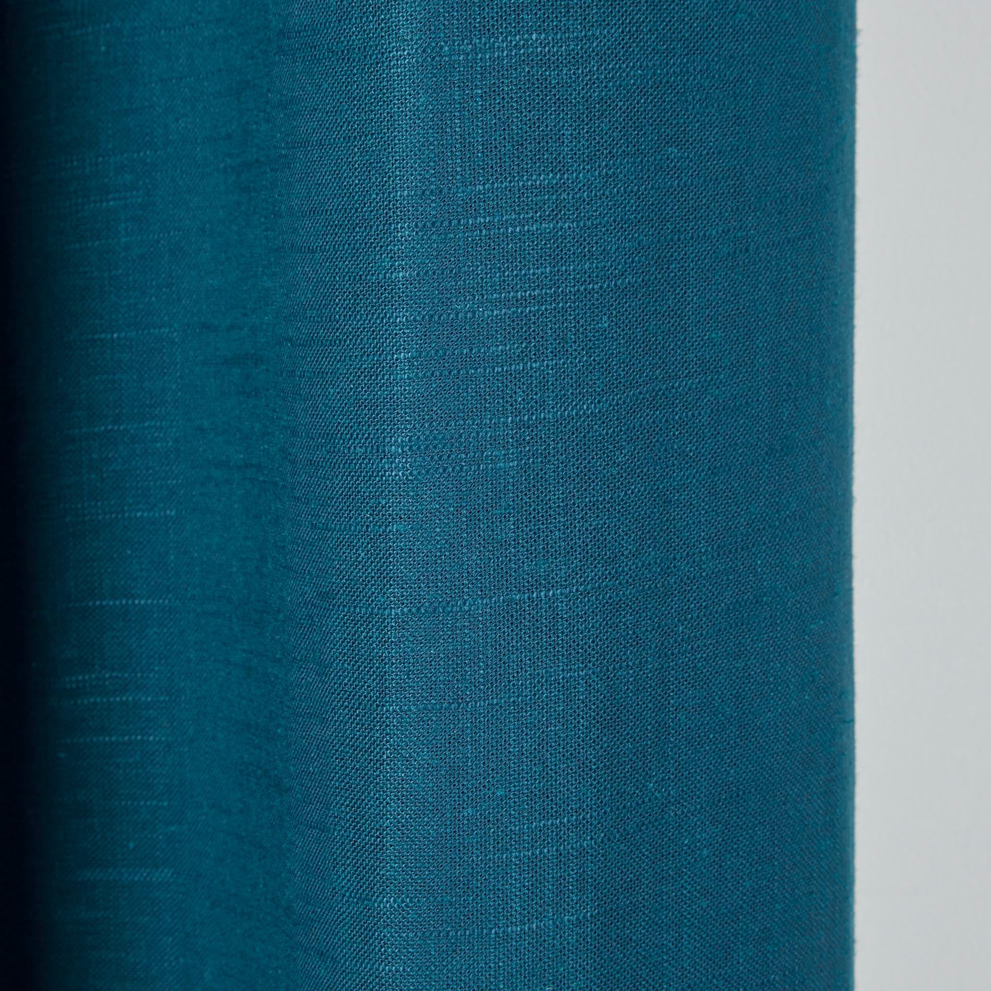 Rideau oeillets doublé occultant BELLAVISTA lagon