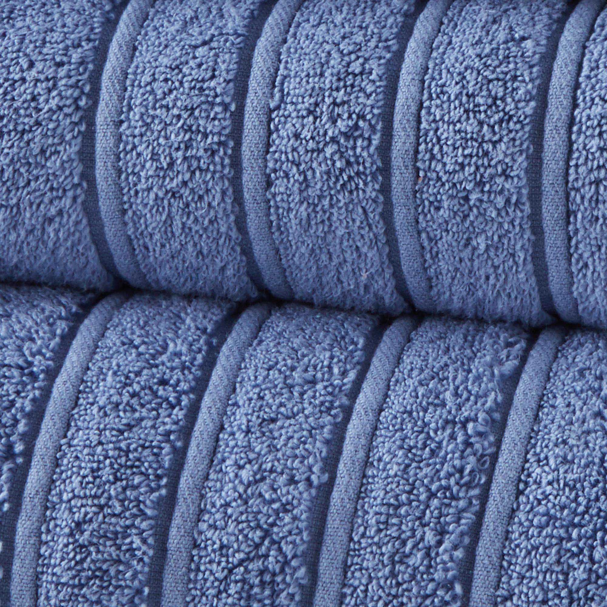 Serviette de toilette CAPRI bleu orage