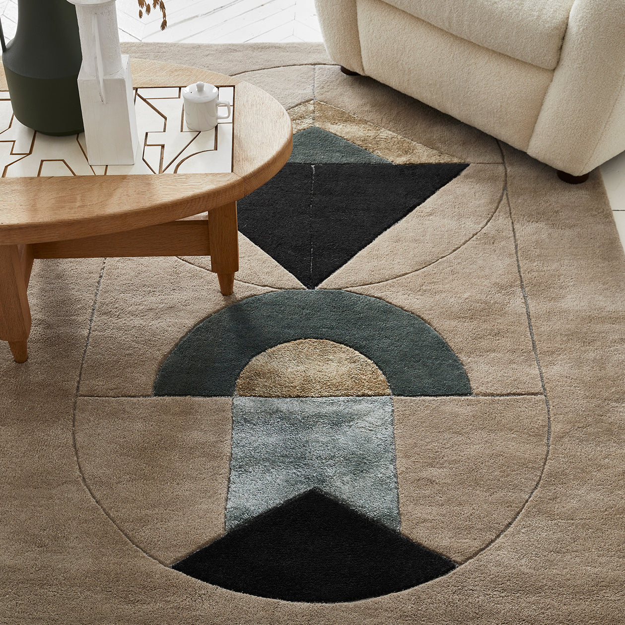 Tapis de sol SUAY cendré