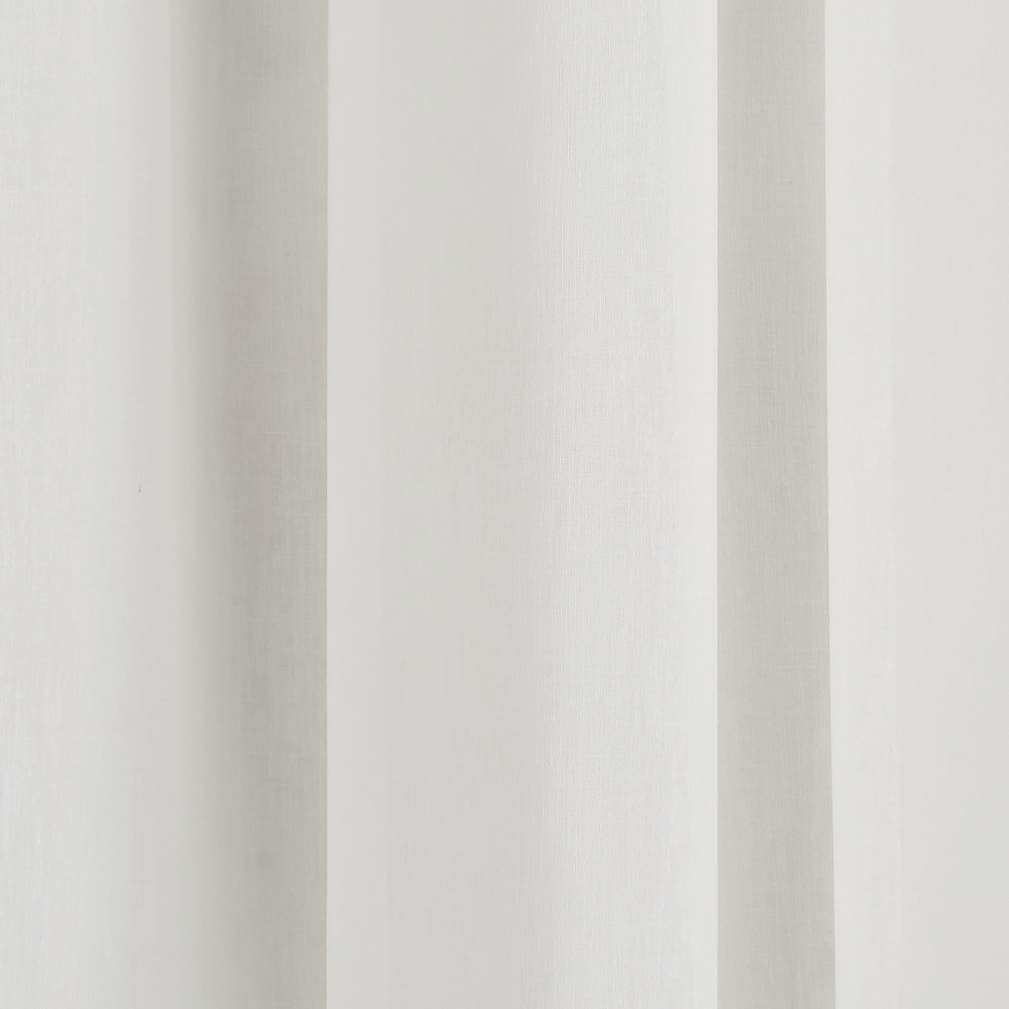 Cortina blanca de ojales 145 x 350 cm Milos - Madura